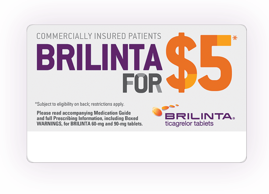 Brilinta Savings Card