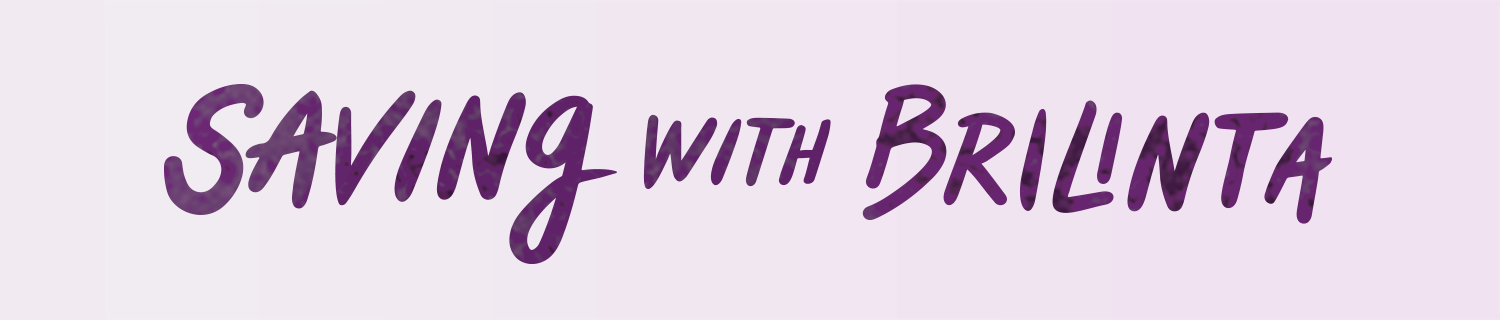 Saving with Brilinta